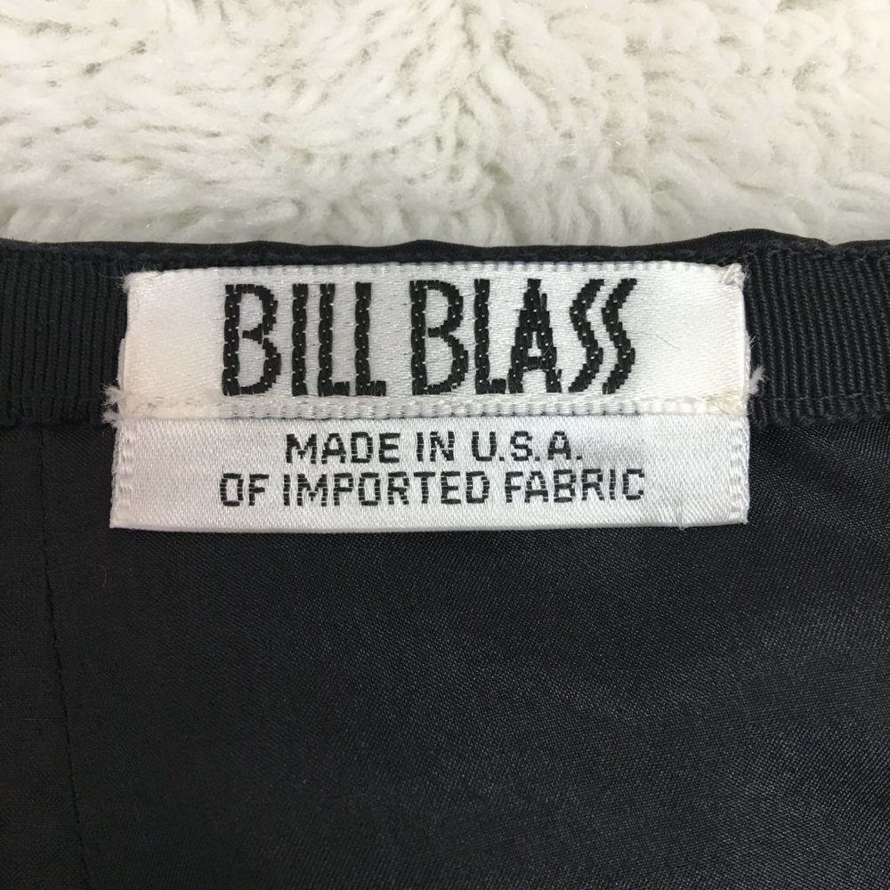 Bill Blass Women's Black Evening Skirt Size 14 Cocktail - Picture 14 of 16